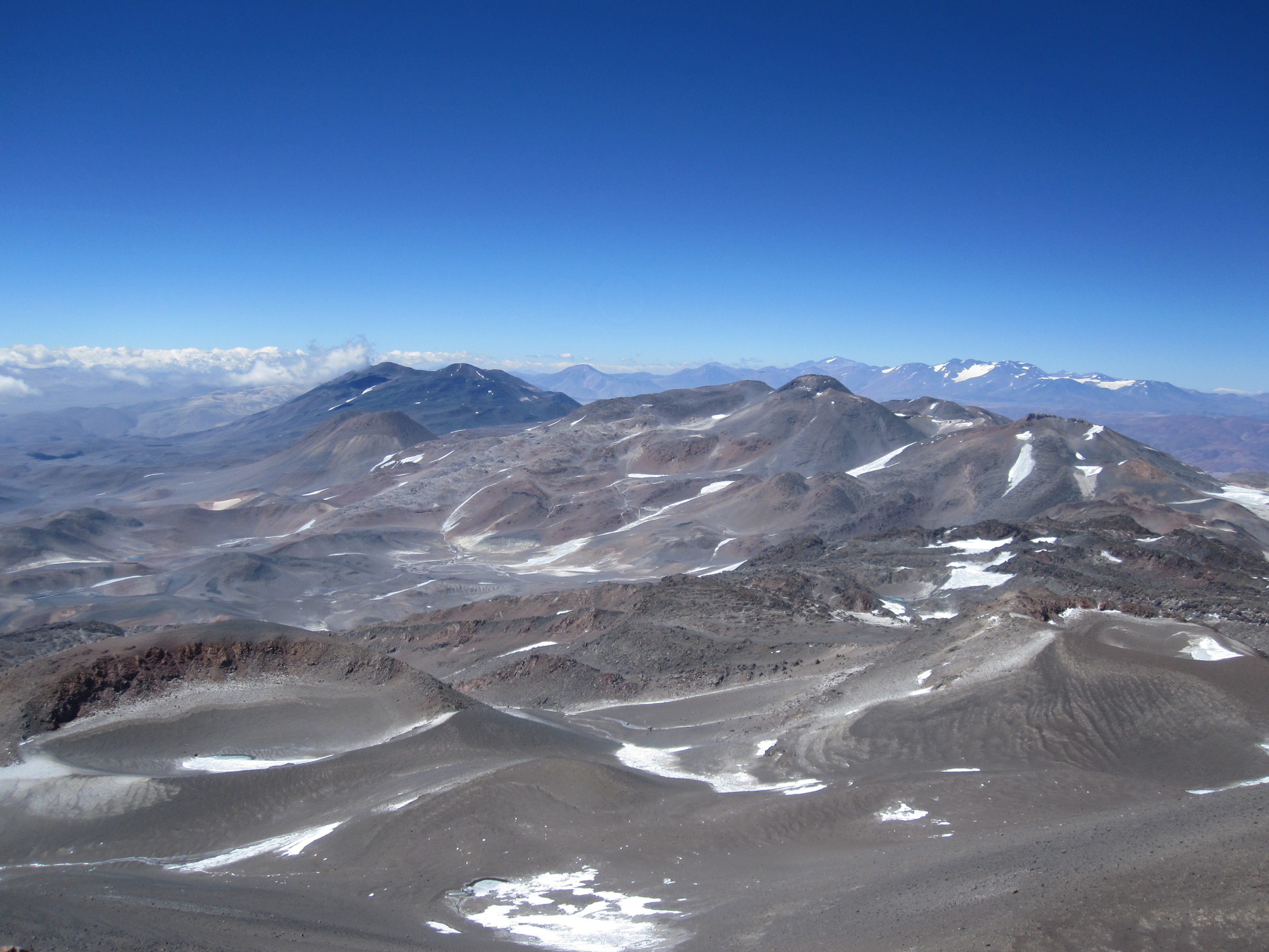 Ojos del Salado - Vistas Cima